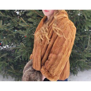 Short length Mink fur jacket - vintage 1960